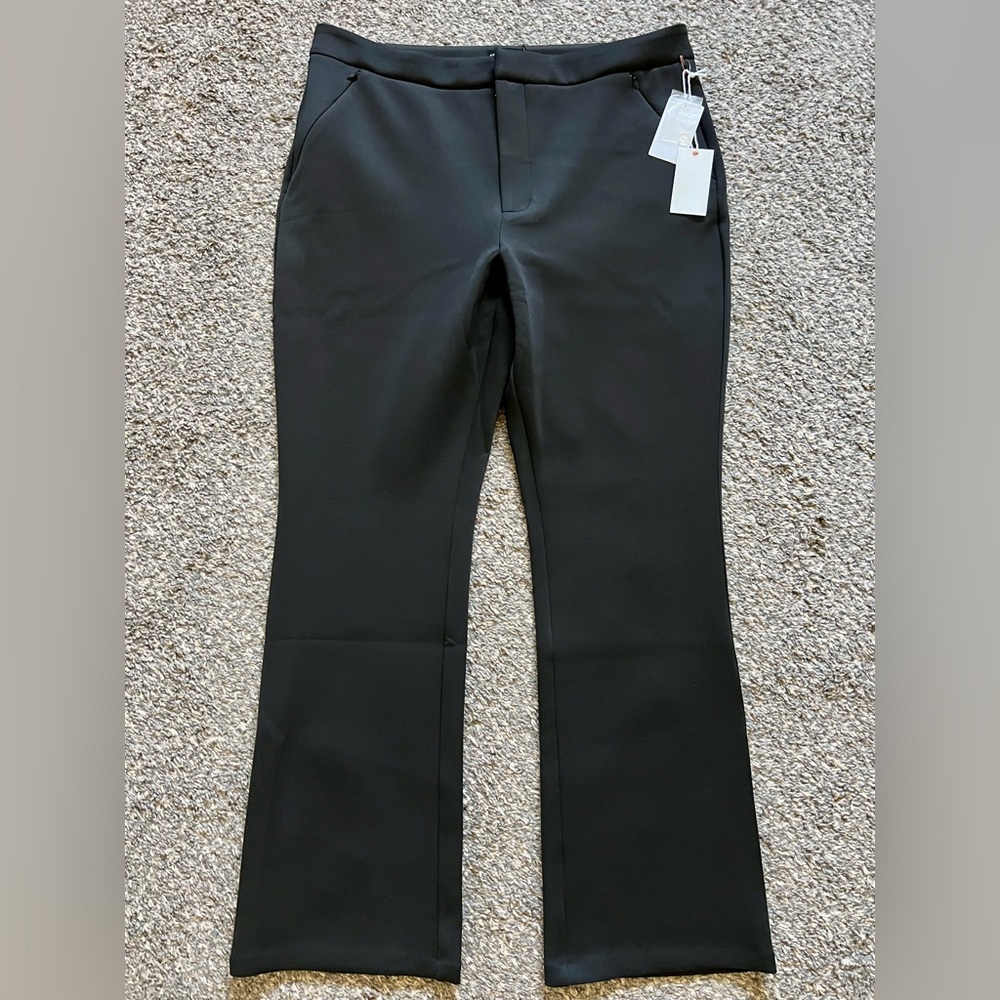 NWT Womens Good American black pants